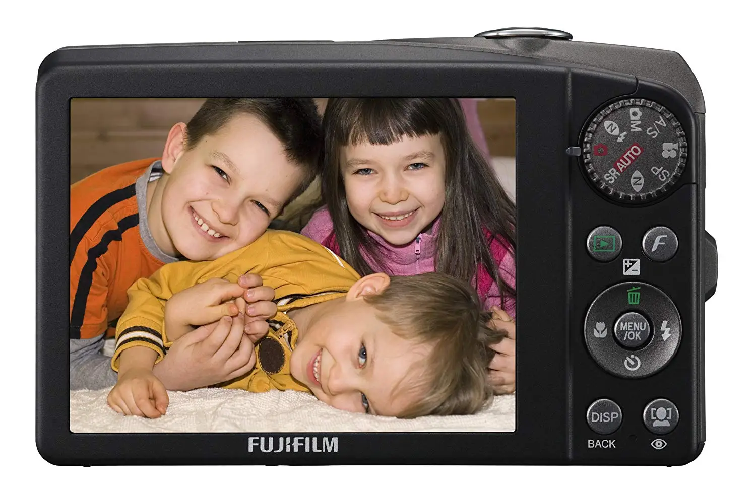 Used,Fujifilm FinePix F60fd 12MP Digital Camera with 3x Optical Dual Image Stabilized Zoom