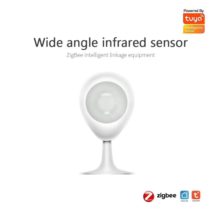 

Tuya ZigBee PIR Motion Sensor Wireless Infrared Detector Security Burglar Alarm Sensor Smart life Control Compatible Via gateway