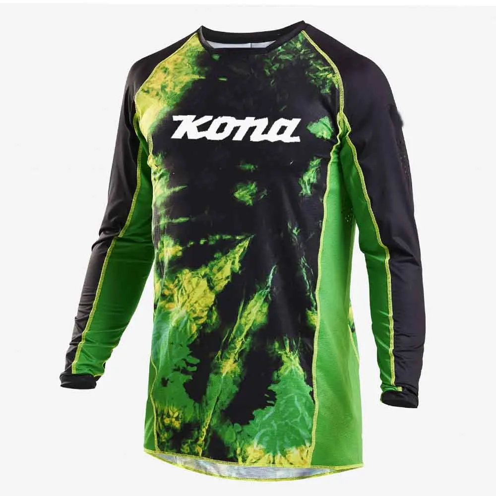 Men's Long Sleeve MX/Dirt Bike Jersey – Breathable, Quick-Dry Polyester For Motocross, Downhill, BMX