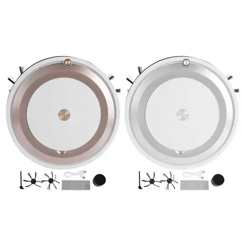 

Robot Vacuum Cleaner 3 In 1 Strong Suction Floor Sweeping Machine APP Remote Control Smart Robot Cleaner USB Rechargeable