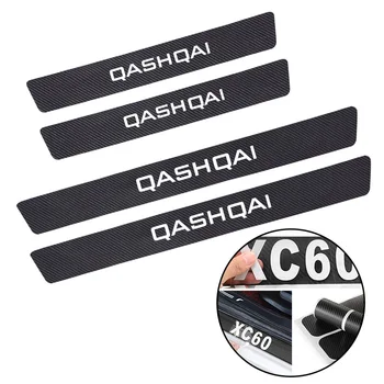

Car Sill Pedal Scuff Anti Scratch Stickers For Nissan Qashqai Versa Sentra Rogue Pathfinder Murano Maxima Juke X-trail Sylphy