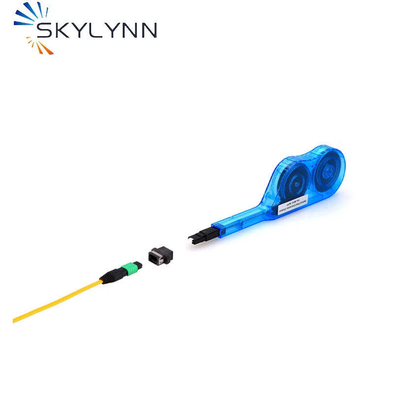 High Quality MPO/MTP Optical Fiber Cleaner, Skylynn Fiber Cleaning Tools Equipment For High Density MPO Connector