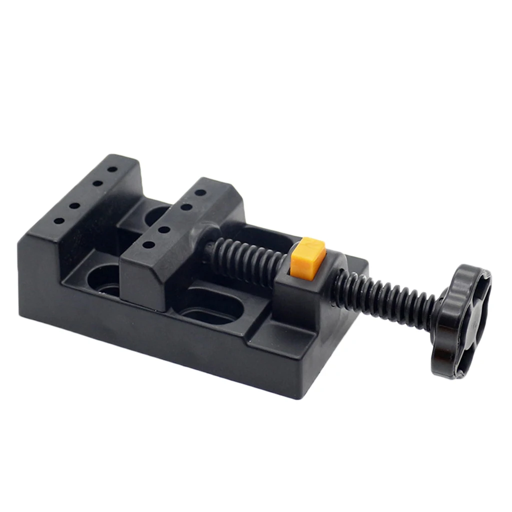 DIY Jaw Bench Clamp Drill Press Vice Open Parallel Mini Table Vise Jewelry Tools