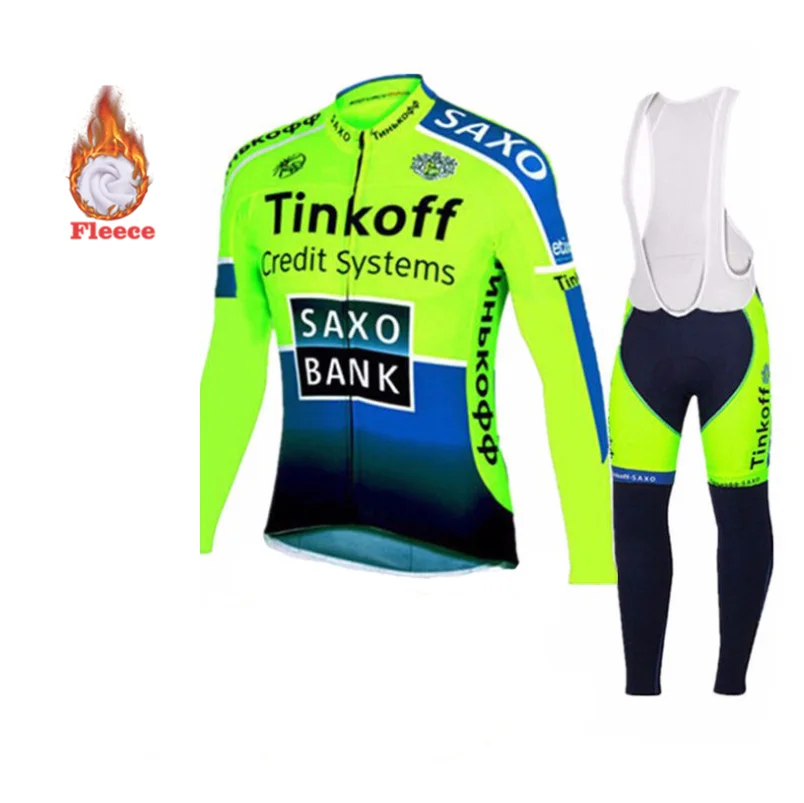 20D силиконовые Tinkoff Длинные рукава велосипедные штаны велосипедный зимний теплый комплект одежды Ropa Ciclismo - Цвет: Long sleeve Suit 12
