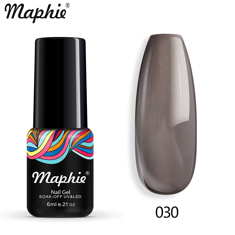 030 Maphie термальный УФ-гель для ногтей 3D Хамелеон Температура Led лак для ногтей эмаль замочить от Led Изменение цвета гель лак для ногтей - Цвет: 030