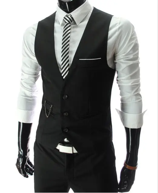 colete masculino social slim fit