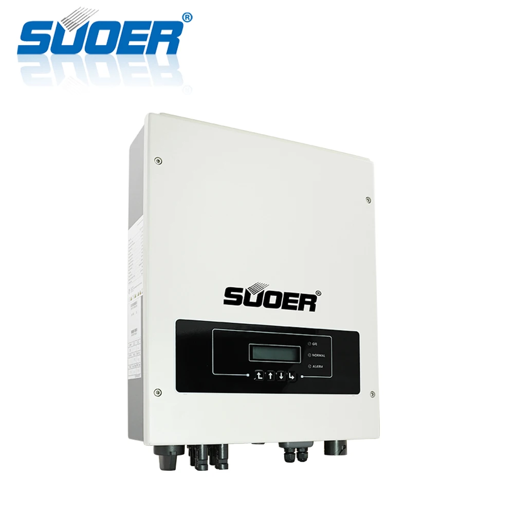 Suoer【Grid Tie Inverter】 продукт сетка галстук солнечной энергии 5 к инвертор с MPPT контроллер солнечного зарядного устройства(SOG5K-DM