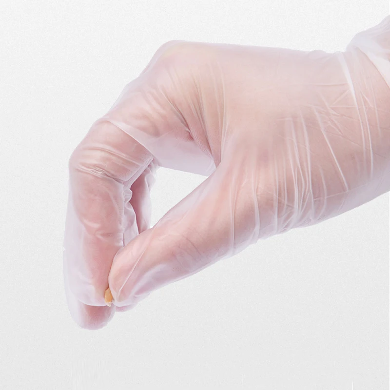 Disposable Gloves Vinyl Gloves Disposable 100 50 20 pcs Polyethylene Clear Examination PVC Powder Free Latex-Free Home Cleaning Gloves