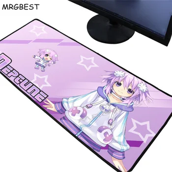

MRGBEST Xxl Xl Hyperdimension Neptunia Anime Locking Edge Speed Gaming Mousepad Large Thicken Comfy Waterproof Mouse Mat