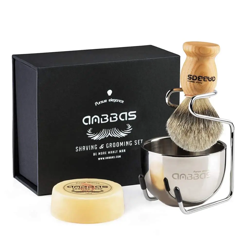 anbbas shaving and grooming set