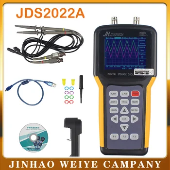 

Jinhan JDS2022A multimeter oscilloscopeо Digital storage осциллограф 2 Channels 20MHz 200M Sa/s diy kit osciloscopio daniu 4K