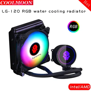 

COOLMOON LG-RGB120 Water-Cooled Radiator CPU Integrated Single Row Water Cooling Set Multi-Platform CPU Radiator