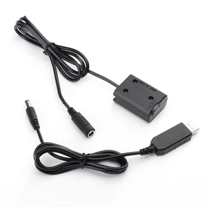 Image 5 - Đa Năng NP FW50 Pin Eliminator USB Cáp Cấp Nguồn Giả Pin Cho Sony A3000 A5000 A7R A7S A6000 A6500 A7RII và Mo