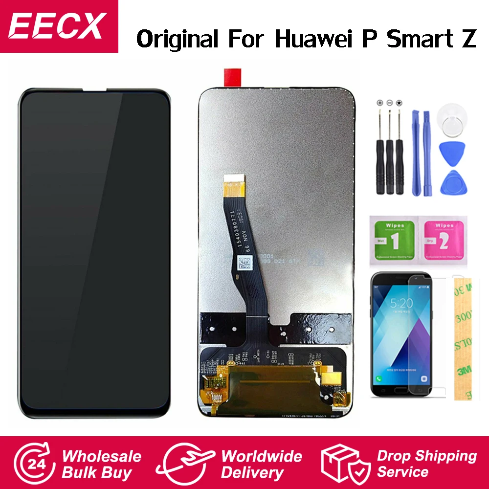 ЖК-дисплей для huawei P Smart Z ЖК-дисплей Экран дисплея для huawei P Smart Z Экран ЖК-дисплей STK-LX1 STK-LX2 STK-L01 STK-L21