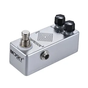 

Mosky Dyanmic Comp Riot Distortion Single Guitar Effect Pedal True Bypass Full alloy shell Mini Guitar Effect Pedal