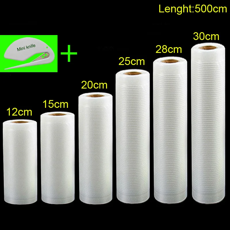 Vacuum Seal Bags рулон для вакуумного упаковщика упаковочный контейнер сумка хранения