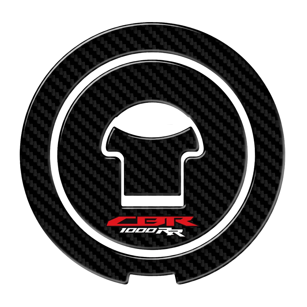 

3D Carbon Motorcycle Fuel Gas Cap Protector Decals Case for Honda CBR1000RR CBR 1000RR CBR1000 2004-2013