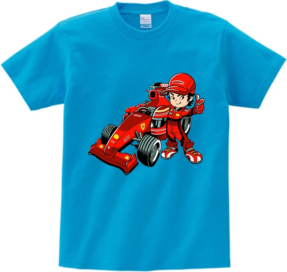 

2020 New Arrival Child T-Shirt Summer Tee Shirt Boys Car Racing Printing Kids Tshirts Fashion Cotton Short Sleeve Tops Tees Baby