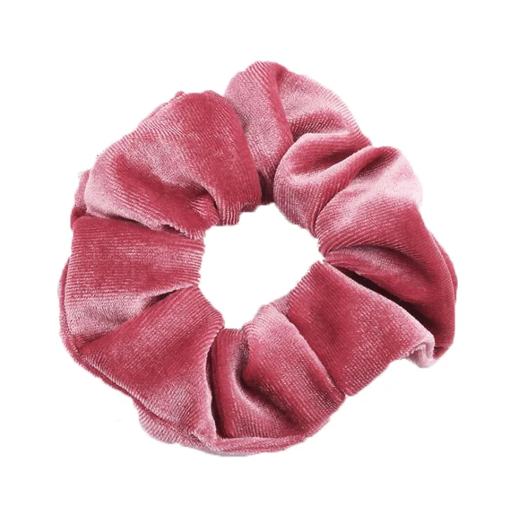 elastic headbands for women 33Colors Korea Velvet Hair Scrunchie Elastic Hair Bands Solid Color Headbands Women Girls Ponytail Holder hair accessories Gift Hairclip Hair Accessories