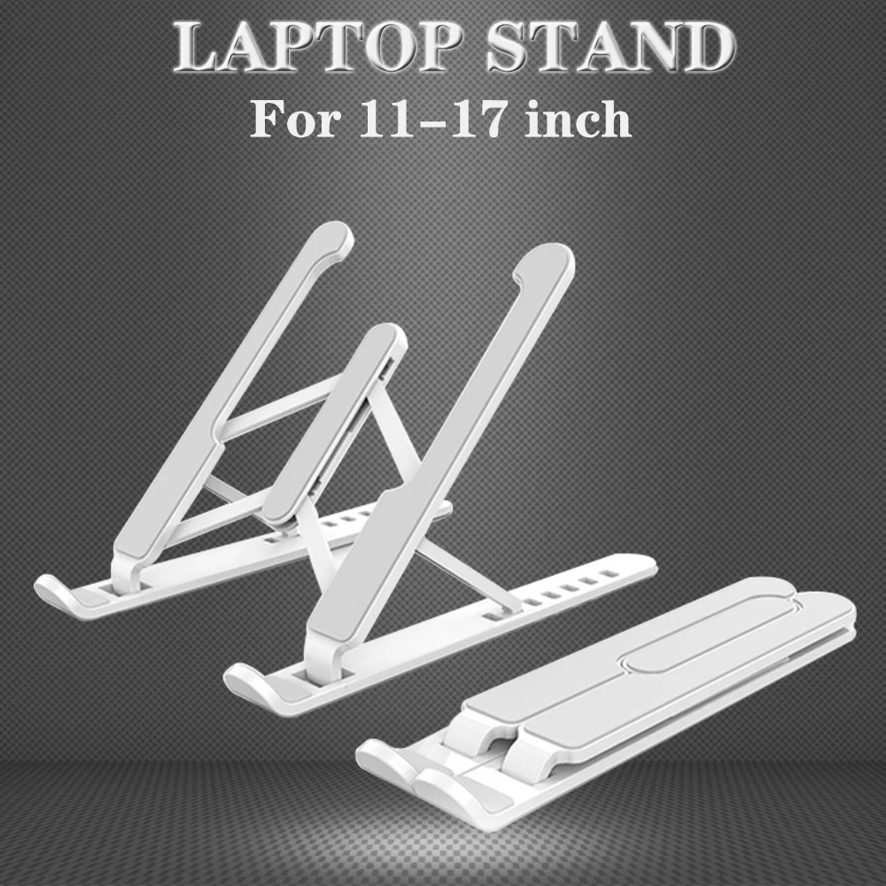 

Laptop Stand Portable 7 Heights Adjustable Aluminum Desktop notebook Cooling Ventilated Stand For Huawei Lenovo gaming laptop