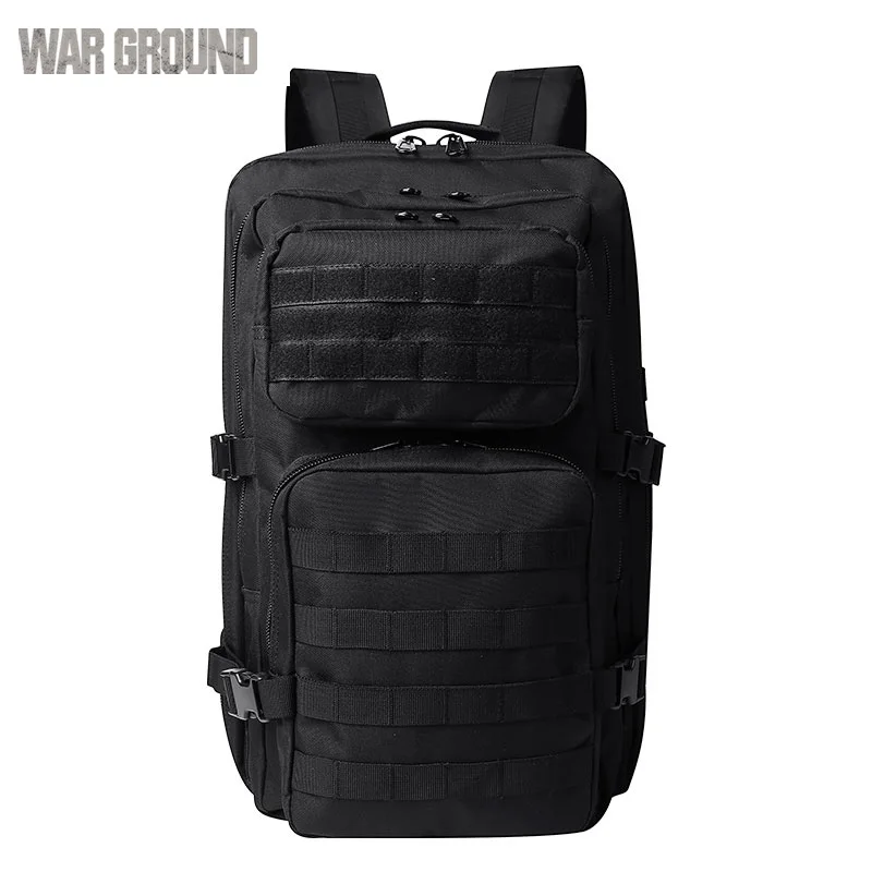  WAR GROUND 50L Military Tactical Bag Backpack Waterproof Outdoor Mountaineering Large Capacity 3D C