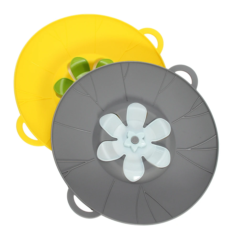 Boil Over Safeguard Lids Silicone Microwave Splatter Lid Food BPA-Free Silicone & Plastic Removable Easy to clean microwave splatter lid