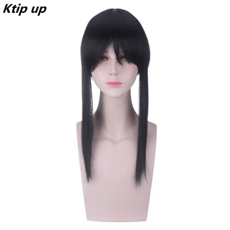 

Ktip Up New Kaguya-Sama Love Is War Kaguya Shinomiya Cosplay Wigs Black Heat Resistant Synthetic Hair Perucas Cosplay Wig