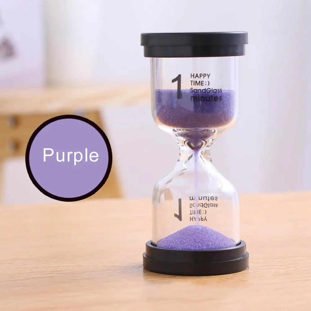 7 Colors Children Brush Teeth Hourglass Timer Home Ornament Desktop Sand Clock Timers 10 Minute/15 Minutes/30 Minutes