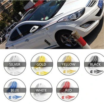 

12mmx9800mm Striping Pin Stripe Steamline Double Line Tape Car Body Decal Vinyl Sticker Car Decoration Styling Tools