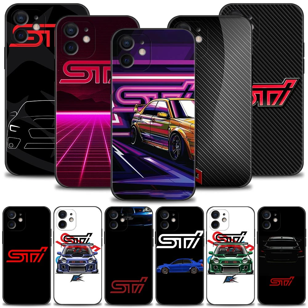 iphone xr cover Phone Case For Apple iPhone 13 12 11 Pro Max Mini XS Max XR X 7 8 Plus 6 6S SE 2020 Cover Silicone Shell jdm Subaru WRX Sti Logo iphone 11 waterproof case