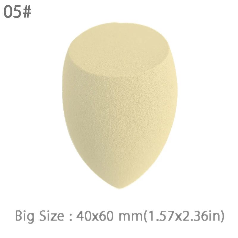 Beveled 05 Профессиональный спонж для Макияжа beauty Puff Smooth Foundation Sponge мягкая пудра Puff Make Up Blending мягкая водная губка оптом - Цвет: Beveled 05