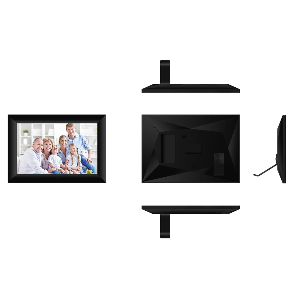Новая 10,1 ''P100 WiFi цифровая фоторамка 16GB 800x1280IPS lcd умная электроника фоторамка управление приложением со съемным держателем