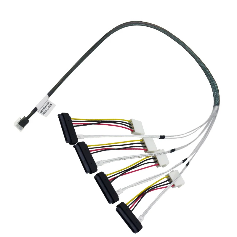 Кабель SAS 8643 до 4X8482 0 65 м 12Gbs | Компьютеры и офис