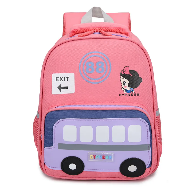 Pink Новая мода harajuku французский под давлением рюкзак для бутылок Мужской Ретро волшебный школьный женский дорожная сумка mochila - Цвет: Pink