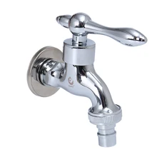 Bathroom Faucet Copper Basin Faucet Deck Mounted Sink Single Cold Single Handle Tap Corrosion Resistance Taps Polished Faucet