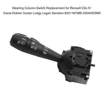 

Steering Column Switch Left Turn Signal Horn Replacement for Renault Clio IV Dacia Dokker Duster Lodgy Logan Sandero