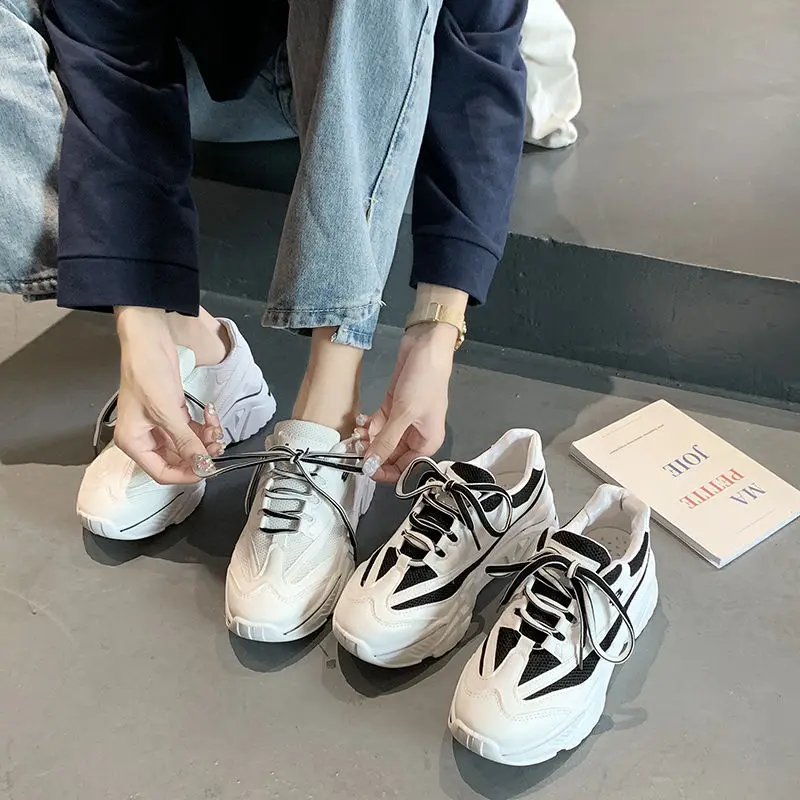 

Daddy shoes new Korean version of wild ins net red sneakers platform