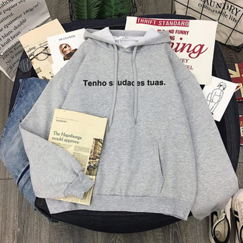 Толстовка с капюшоном, бархатная, плотная, женская, Студенческая, с длинными рукавами, свободная, ленивая, ветрозащитная куртка, толстовка, одежда с капюшоном, уличная одежда, para