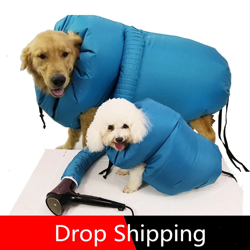 

Dog Dryer Puff and Fluff Pet Hair Dryer Blower Bag After Bath Confortable Relax Easy Quick Dryer Chihuahua Ropa Perro Pug Hound