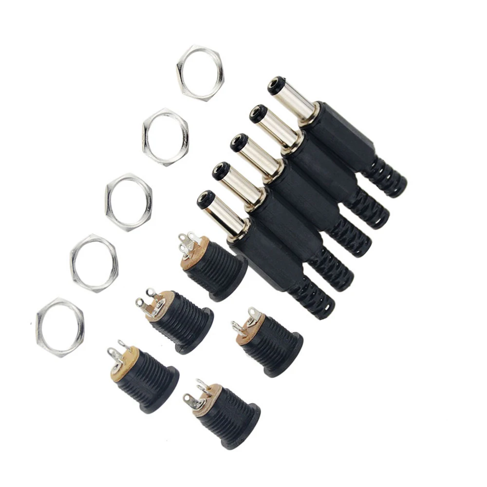 Buchse Sockel Panel Halterung Für Zylinder Jack Stecker Dc 12V Stromanschluss Buchse Sockel Panel Halterung Für Zylinder Jack Stecker Dc 12V Stromanschluss