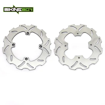 

BIKINGBOY Full Set Front Rear Brake Discs Disks Rotors For Honda XR 650 R XR650R 2000 2001 2002 2003 2004 2005 2006 2007 2008