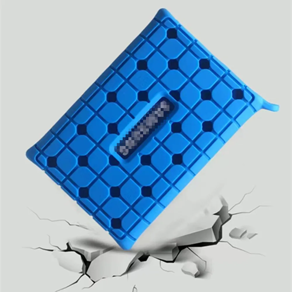Compact Protective Storage Case with Silicone Cover for Portable SSD External Drives