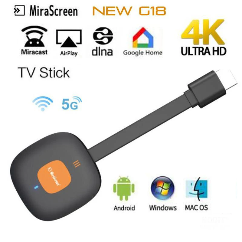 Mira Screen G18 беспроводной WiFi дисплей HD ТВ ключ приемник для Android TV Stick hdmi-совместимый