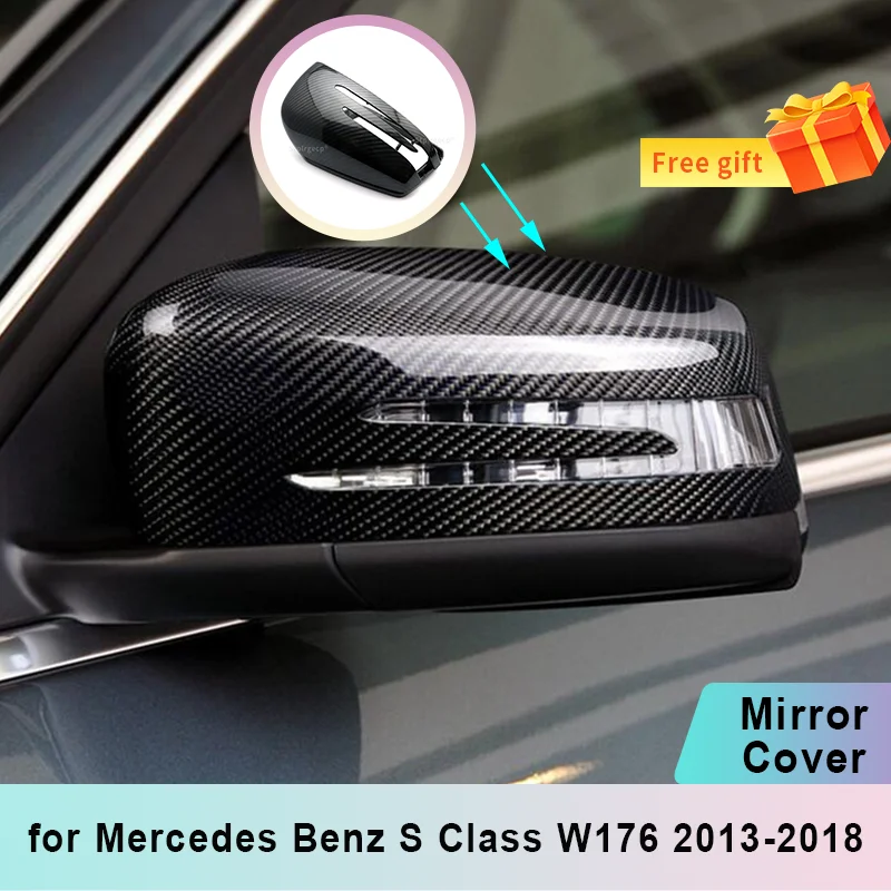 Для Mercedes Benz A Class W176 2013 2014 2015 2016 2017 2018 с рисунком из углеродного волокна | Автомобили