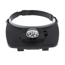 Увеличительное стекло для пчеловодства, светодиодный светильник для пчеловодства, Монтируемое на голову, многократное увеличение, зеркальное оборудование для пчеловодства