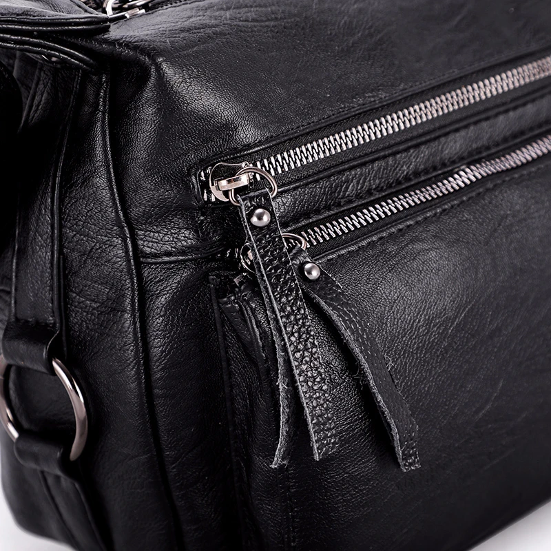 Роскошные женские сумки дизайнерские женские мягкие кожаные сумки через плечо для женщин винтажные сумки с клапаном