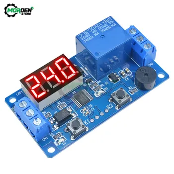 

DC 12V 2-Button LED Display Digital Delay Timer Relay Control Switch Module Cycle Adjustable Switch Module With Buzzer
