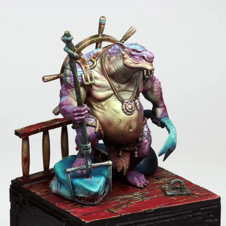 SCALLY THE HELMSTROLL, фигурка из смолы GK, тема Фэнтези, в разобранном и неокрашенном комплекте