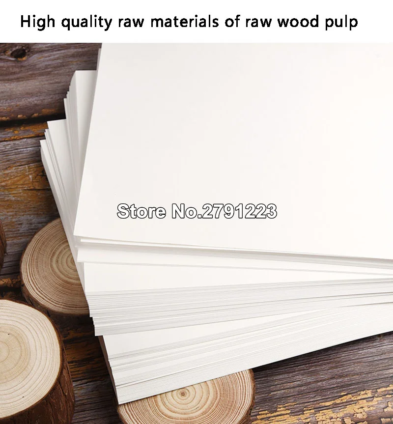 Kraft Paper DIY Card Making Craft Paper Thick Paperboard Cardboard 50pcs/lot A3 A4 A5 120g 180g 230g 300g 400g cotton linen paper calligraphy paper