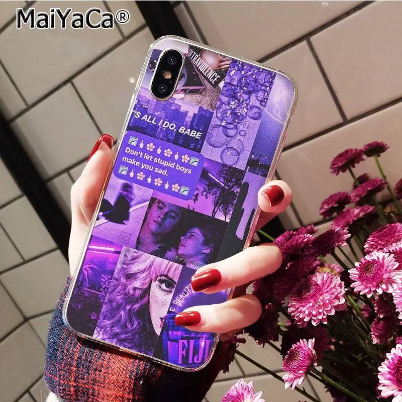 Purple Love Aesthetic Art